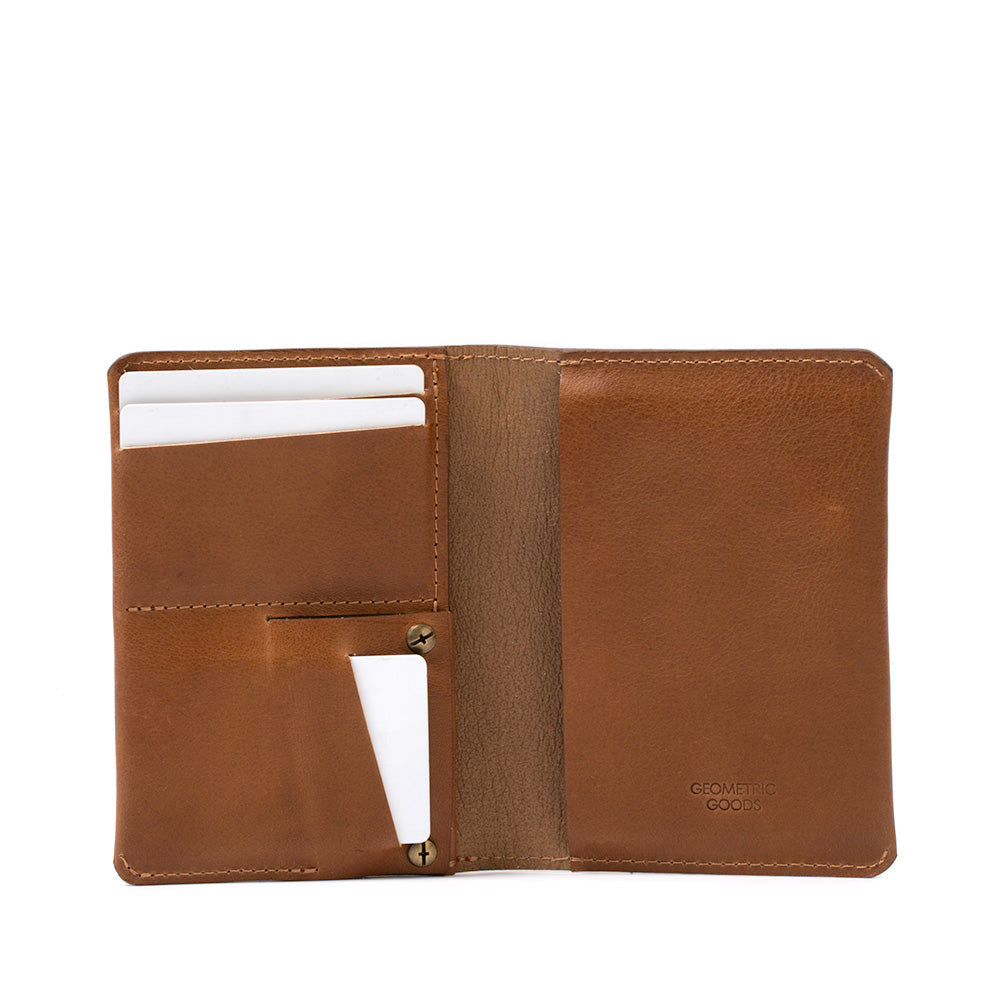 Leather Passport Holder for AirTag