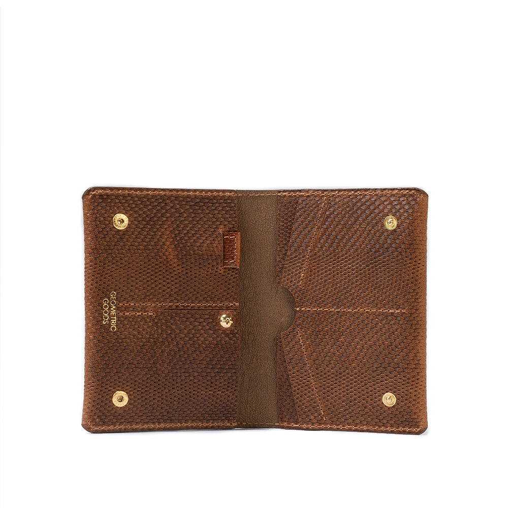 Leather Travel Wallet for AirTag